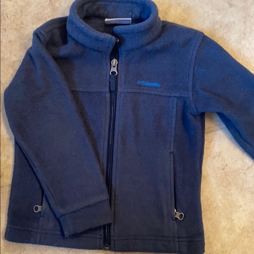 Toddler Boys Columbia Fleece 3T Navy Blue